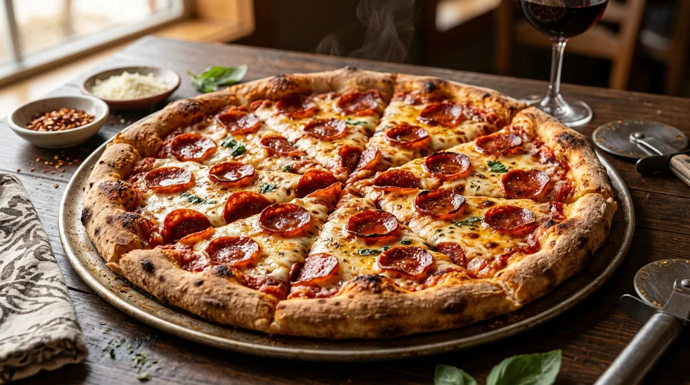 14″ Large Handcrafted Classic Pepperoni