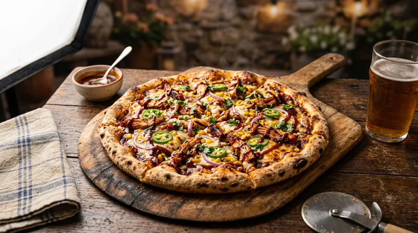 Backyard BBQ Chicken Pizza