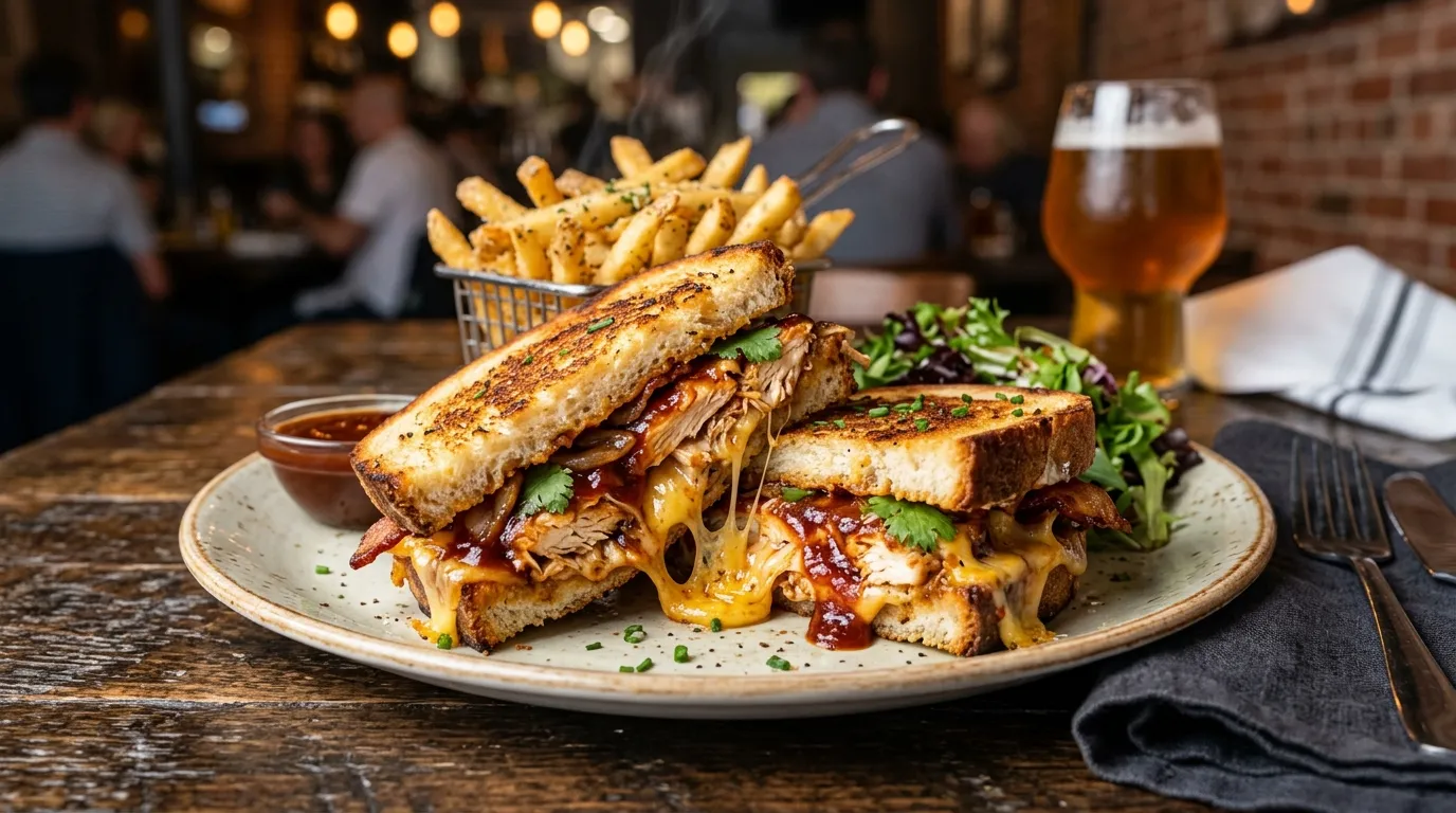 BBQ Chicken Melt