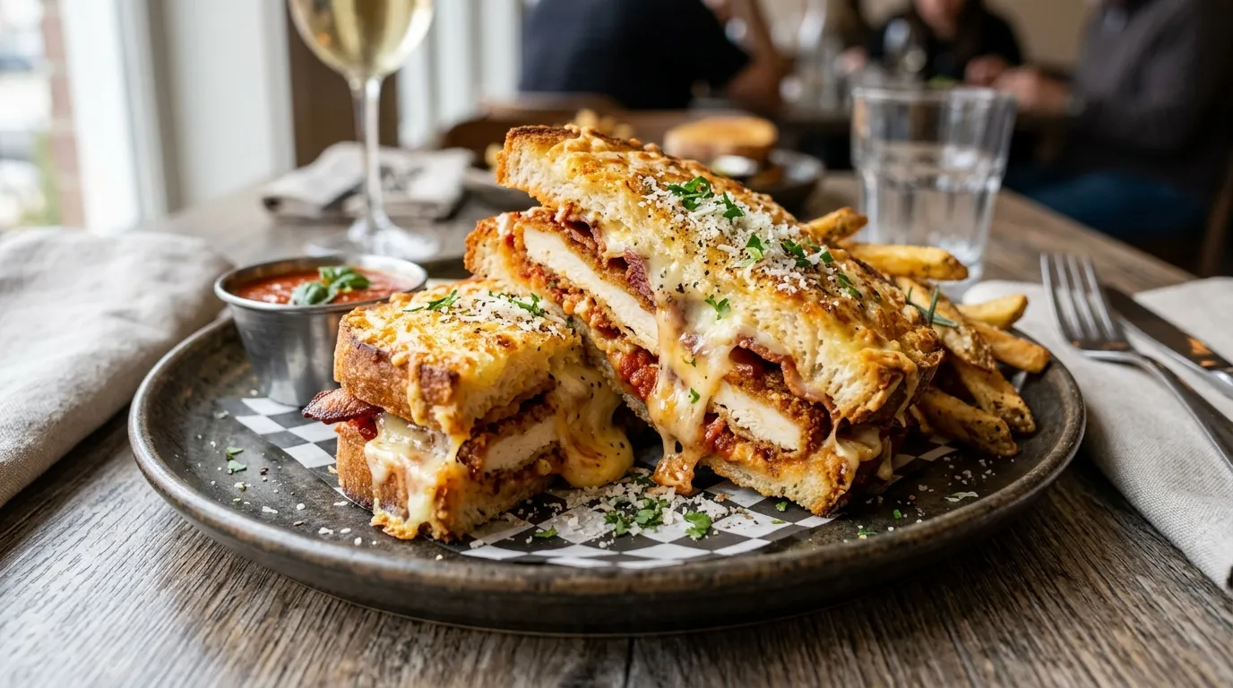 Chicken Bacon Parmesan Melt
