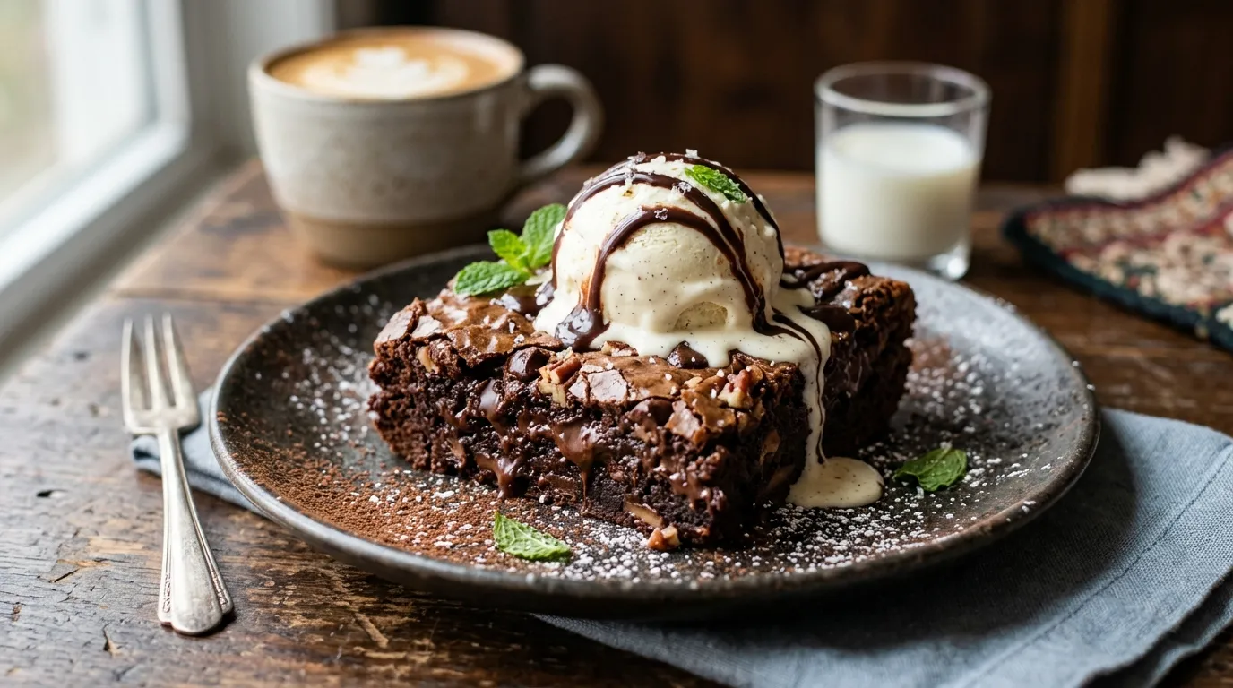 Triple Chocolate Brownie